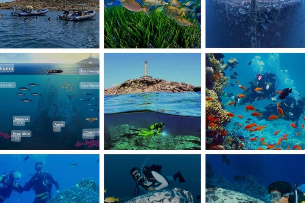 Atico Calblanque Lägenhet Mar de Cristal Exteriör bild